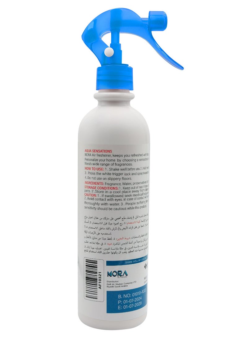 NORA Ocean Air Freshener Spray 460ML Long-Lasting Fresh Scent for Home and Office - Image 3