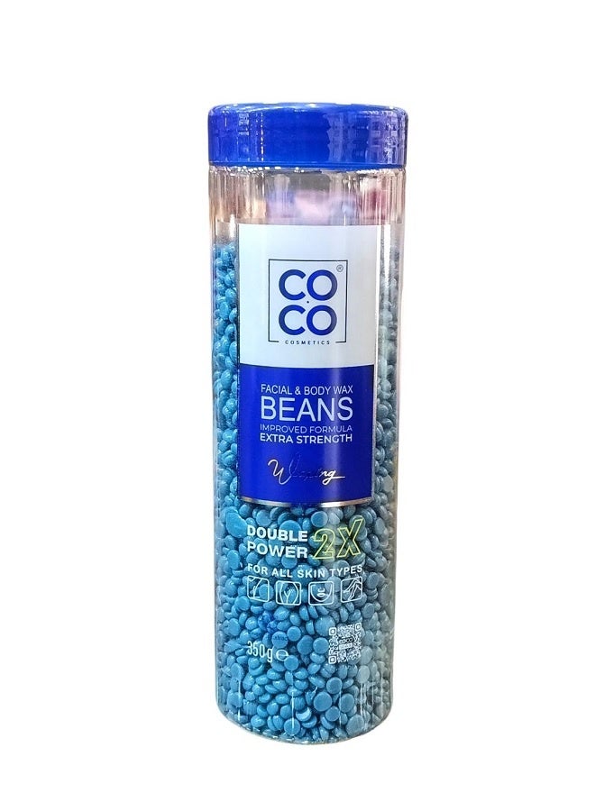 Coco Facial & Body Wax Beans MINT 350gm - Image 2