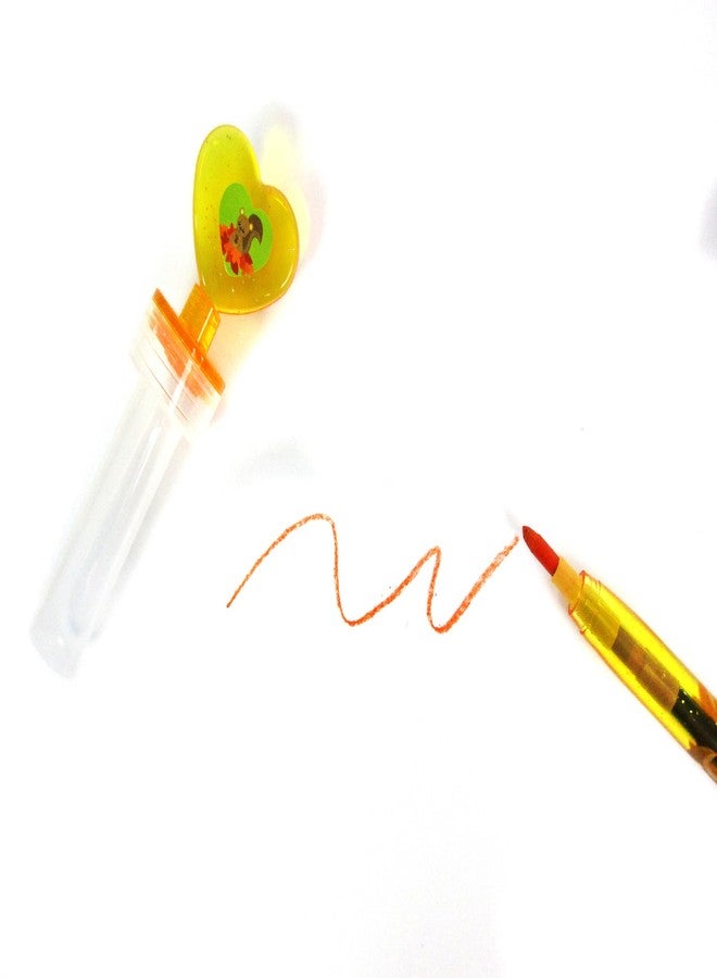 TINYMILLS 24 Pcs Fall Harvest Thanksgiving 2 in 1 Stackable Stacking Crayon with Extra Stamper Topper, Kids Party Favors, Goodie Bag Stuffers, Classroom Rewards, Prizes - Image 4