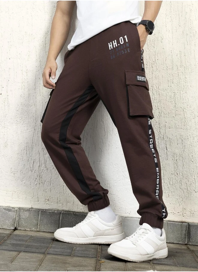 هوبرهولمي Brown Pants For Men