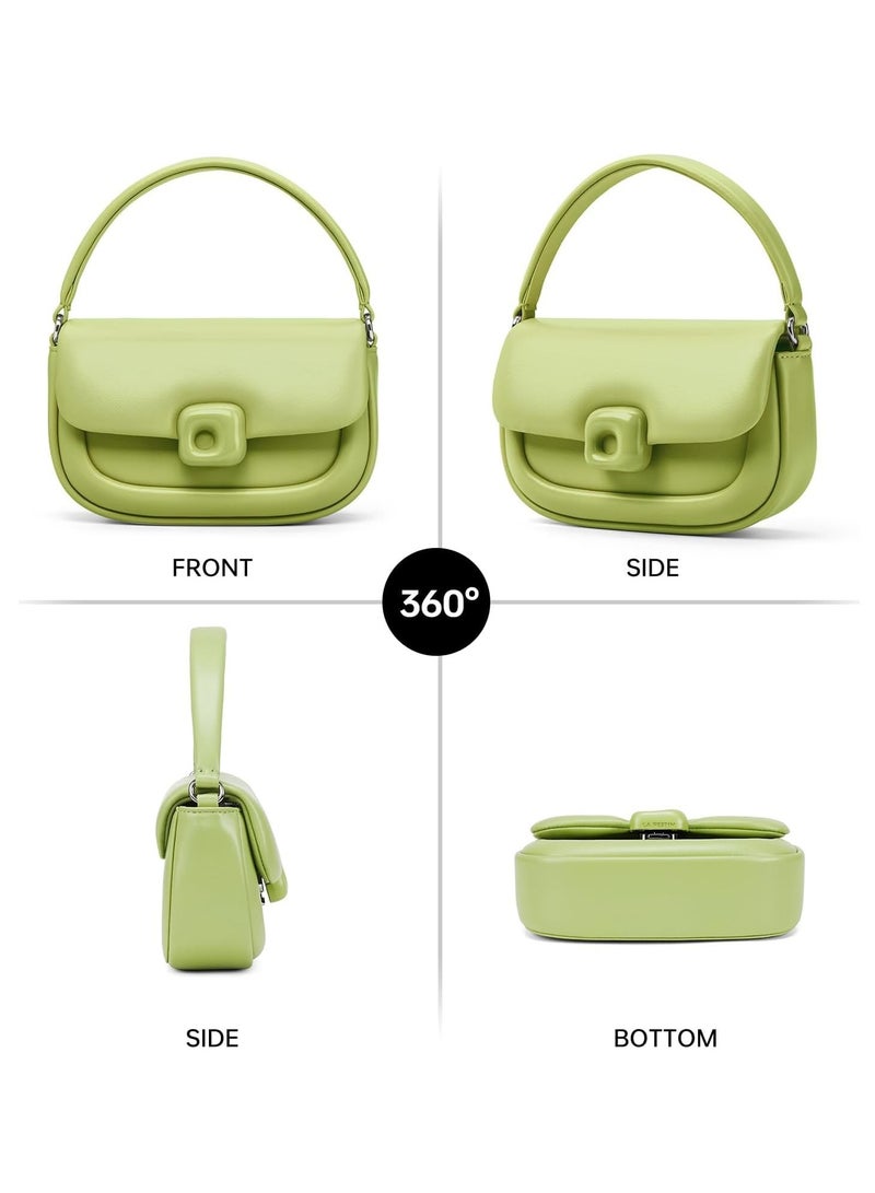 Zikra Leather Crossbody Shoulder Messenger Bag Women's Shoulder Handbag Women's Bag Shoulder Purses for Women Shoulder Bag for Women Leather Strap Handbag Purse Unique Trendy Crossbody Bags - Image 3