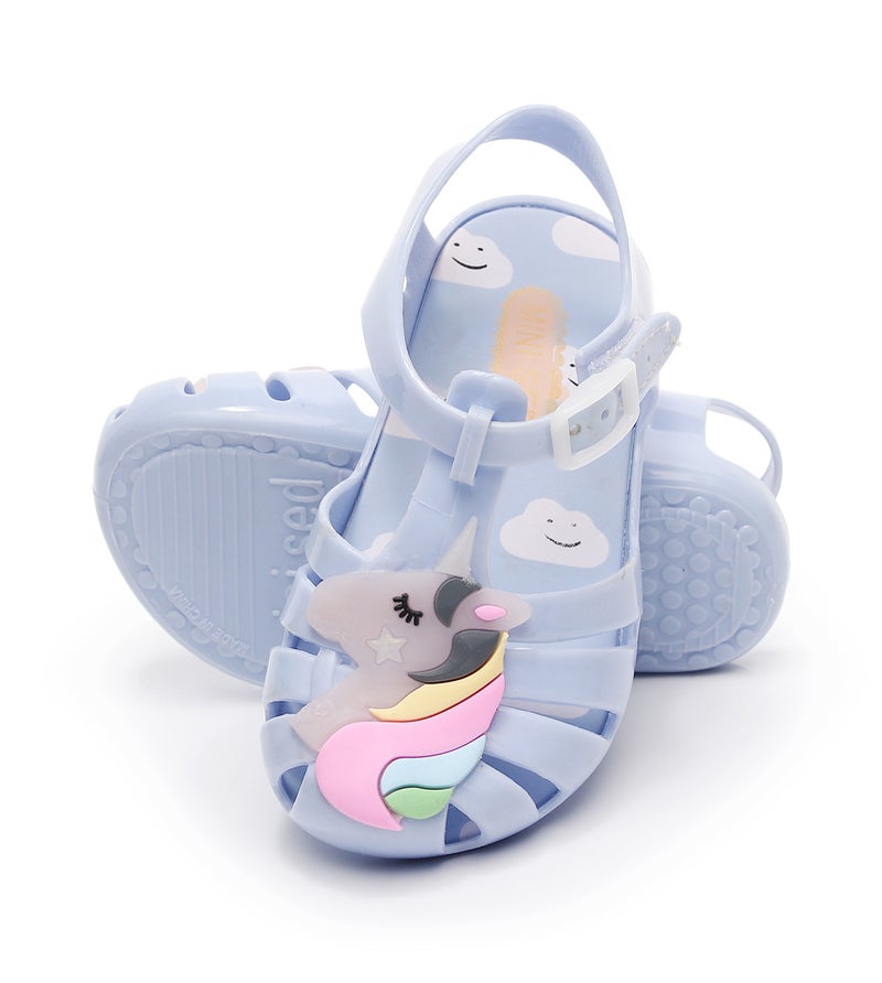 Mini sed2022 Summer New Unicorn Jelly Children''s Shoes in stock Free Hair Lazada Shrimp Wish - Image 4