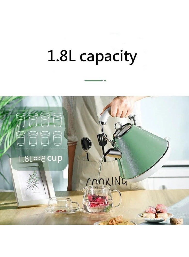 AROAQ 1.8L Electric Kettle Hot Water Quick Heating 304 Stainless Steel Automatic Power Off Home Large Capacity Kettle Heater 220V - Image 4