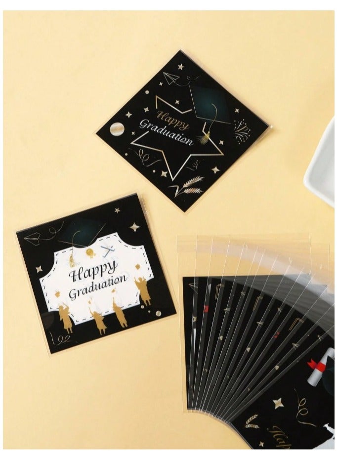 توزيعات تخرج اكياس لتوزيع هدايا التخرج تناسب حفلات تخرج المدارس والجامعات 50 كيس لتقديم جميع انواع الهدايا - Image 5