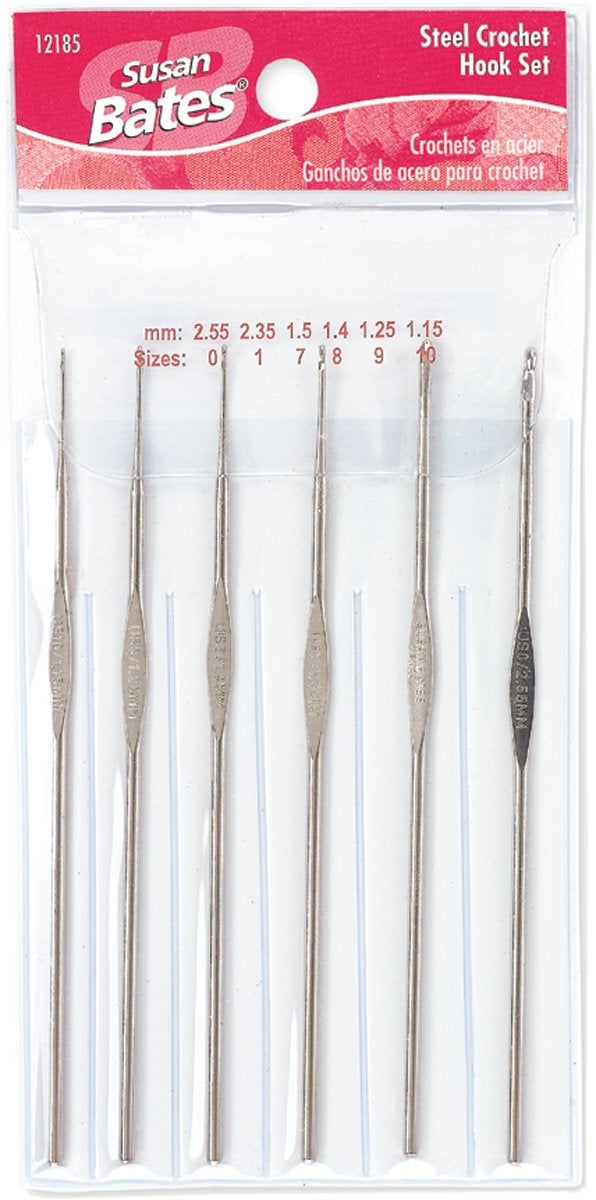 Steelite 12185001 Crochet Hook Set
