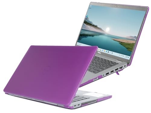 mCover Case ONLY Compatible for 20232024 14 Dell Latitude 5440 5450 SeriesPrecision 3480 3490 Series Windows Notebook Computer NOT Fitting Any Other Dell Models Purple - Image 1