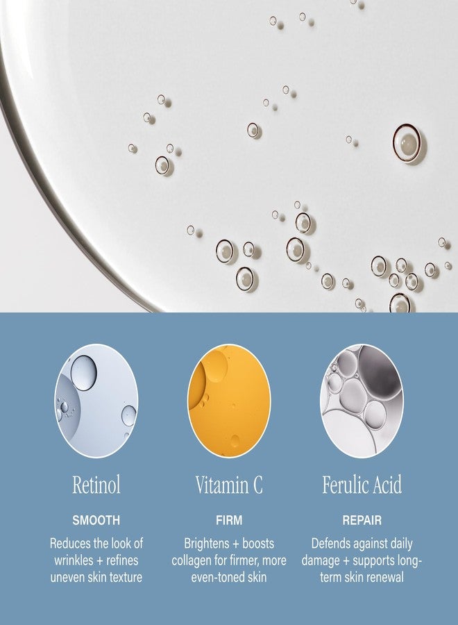 SKINN Deep Wrinkle Facial Serum, Intensive Age Reset - Anti Wrinkle Repair Skincare for Face - Hydrating & Plumping Anti Aging Serum Reduces Fine Lines - Ferulic Acid, Retinol & Vitamin C - Image 5