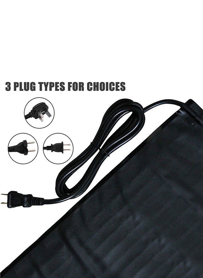 NIBEMINENT 100W Seedling Heating Durable Waterproof Mat Black - Image 3
