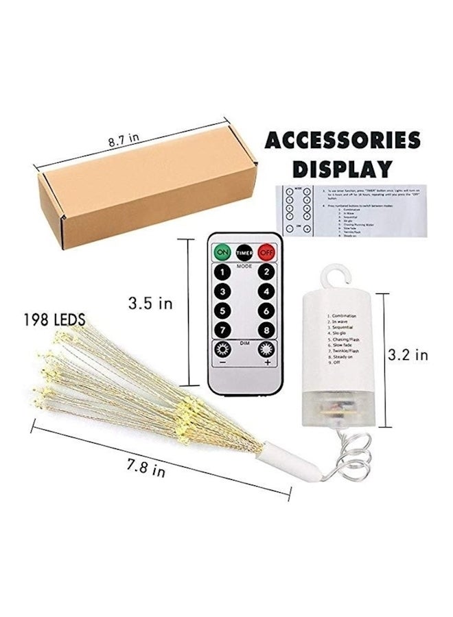 100 Led Decorative Lights Yellow - Image 2