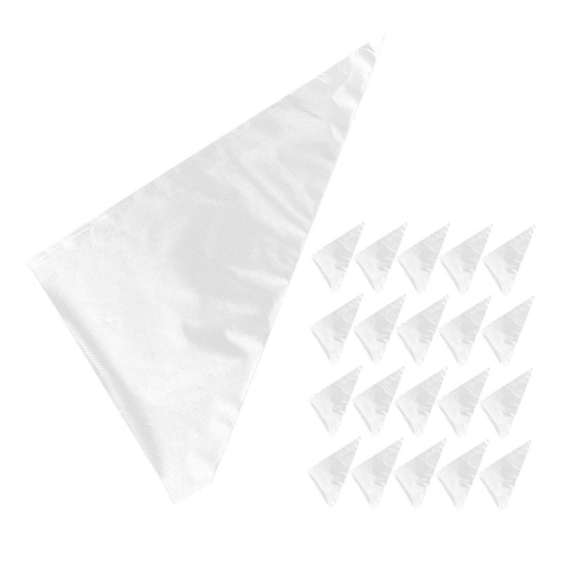 Disposable Transparent Hdpe Pastry Piping Bags 100pcs Tipless Icing Baking Bags - Image 2