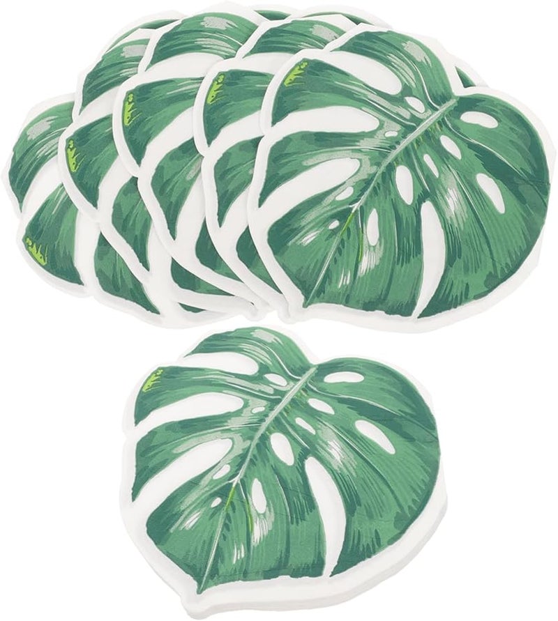 2 أكياس مناديل ورقية من أوراق النخيل لحفلات الزفاف والديكور الاستوائي والاستخدام اليومي - Image 1