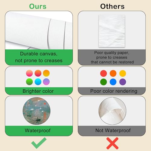 KBKBART Claude Monet Eclectic Wall Art, Monet Prints for Wall Decor, Eclectic Home Decor Canvas Impressionist Painting, Monet Water Lilies Exhibition Poster for Room Aesthetic, Classic Monet Gallery Art Prints Maximalist Decor - UNFRAMED - Image 3