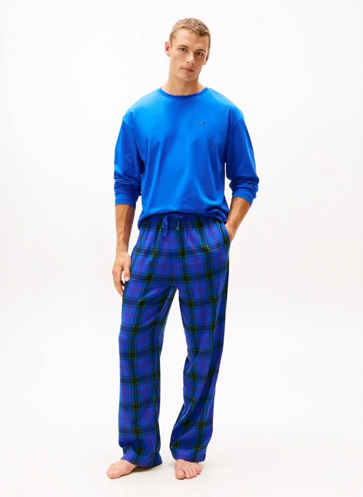 TOMMY HILFIGER TH Original Flannel Pyjamas And Slippers Gift Box