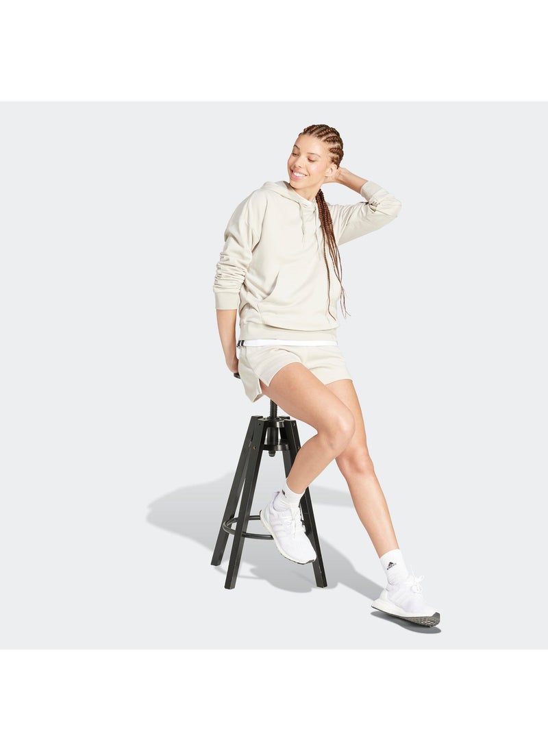 Adidas Small Logo French Terry Hoodie - Image 5