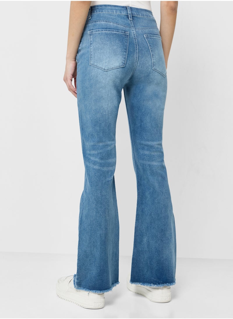 Ginger High Rise Bootcut Jeans  - Image 3