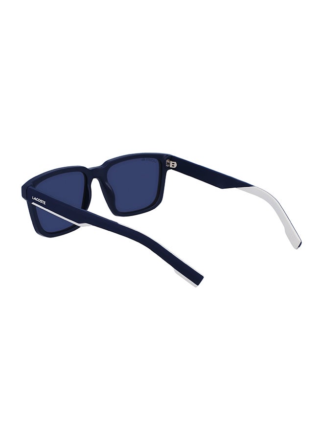 LACOSTE Men's Rectangular Sunglasses - L999S-401-5518 - Lens Size: 55 Mm - Image 3