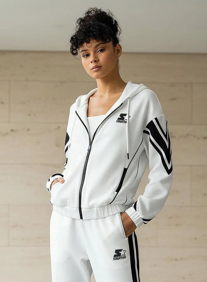 Splash FAV Starter Hooded Jacket with Stripes