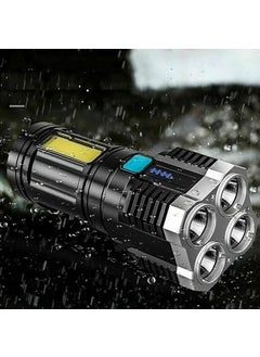 BROZEN SALES BROZEN SALES 4 Core Torch Light Durable Rechargeable Flashlight Outdoor Activities Camping Torch Light  - Image 4