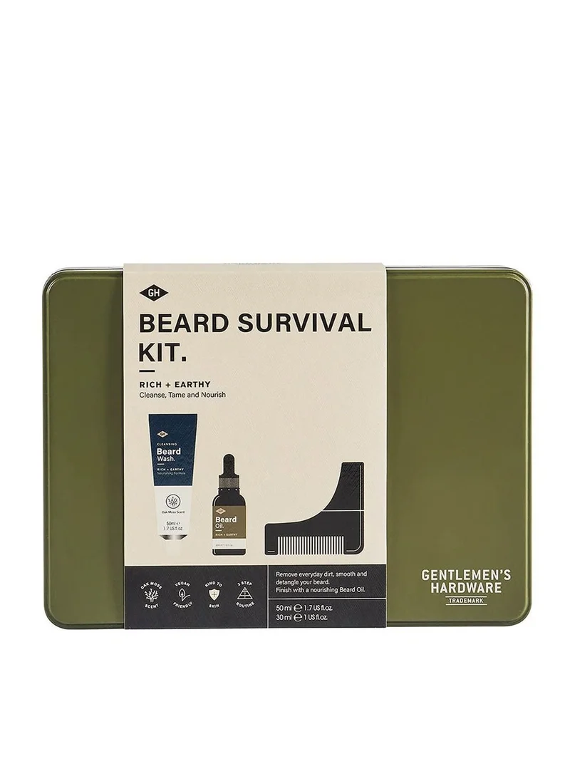 جنتلمنز هاردوير Beard Survival Kit