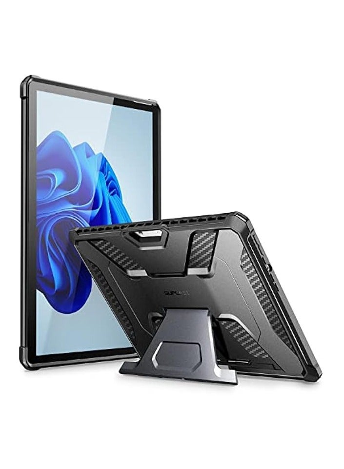 SUPCASE [UB PRO Series] Case Designed For Microsoft Surface Pro 8, Full-Body Kickstand Rugged Protective - Black - Image 1