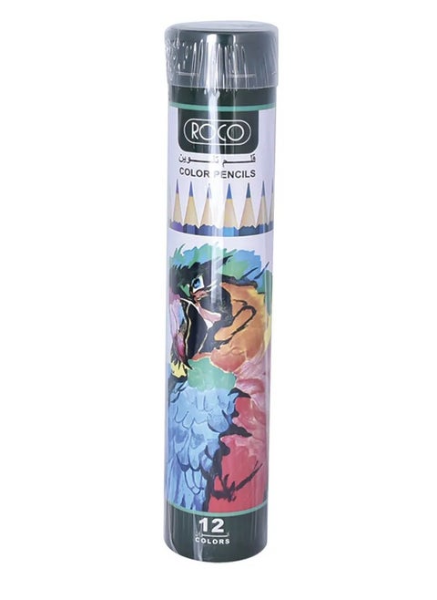 12-Piece Color Pencil Set Multicolour