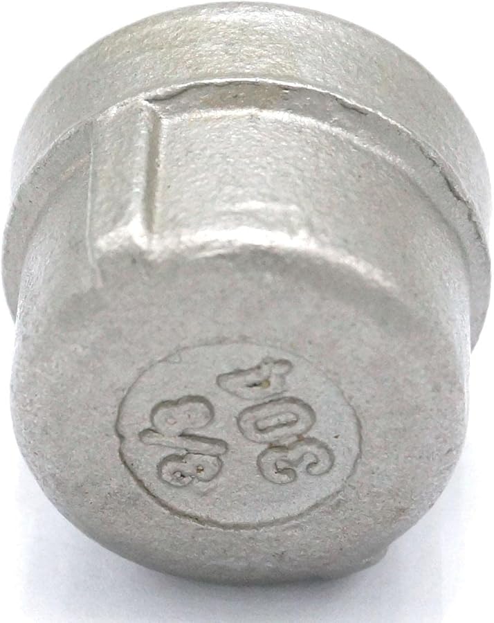 3 8 بوصة خيط BSP أنثى 304 تركيب أنابيب الفولاذ المقاوم للصدأ رأس مقبس غاطس مستدير 2.5 ميجا باسكال - Image 5