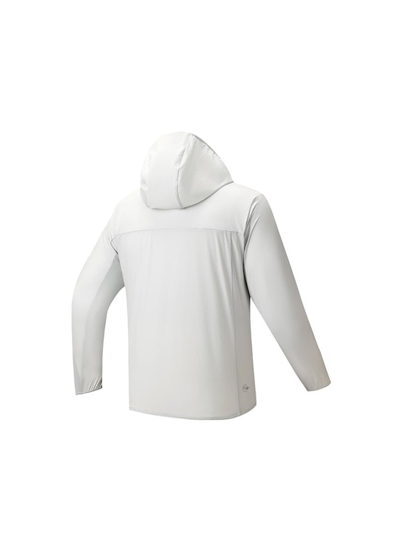 انتا جاكيت خفيف منسوج خارجي رمادي - Image 1