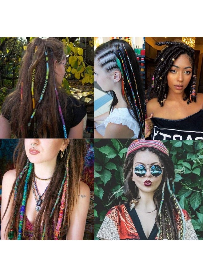 MIMAN Hair String For Braids Dreadlocks Diy Braided Hair Wrap Colorful Styling Hair Braiding Yarn Hair Strings For Hiphop Hair Accessories - Image 5