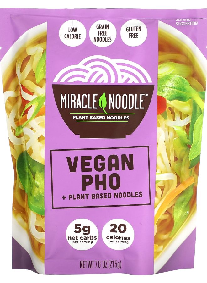 Vegan Pho + Plant Based Noodles  7.6 oz (215 g)