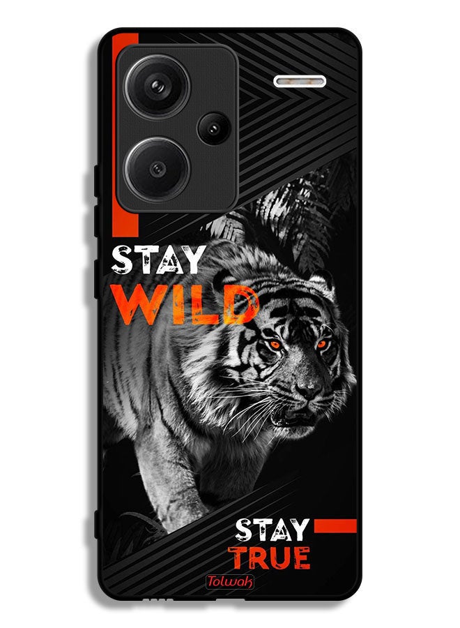 Tolwak جراب حماية Xiaomi Redmi Note 13 Pro Plus Stay Wild Stay True - Image 1