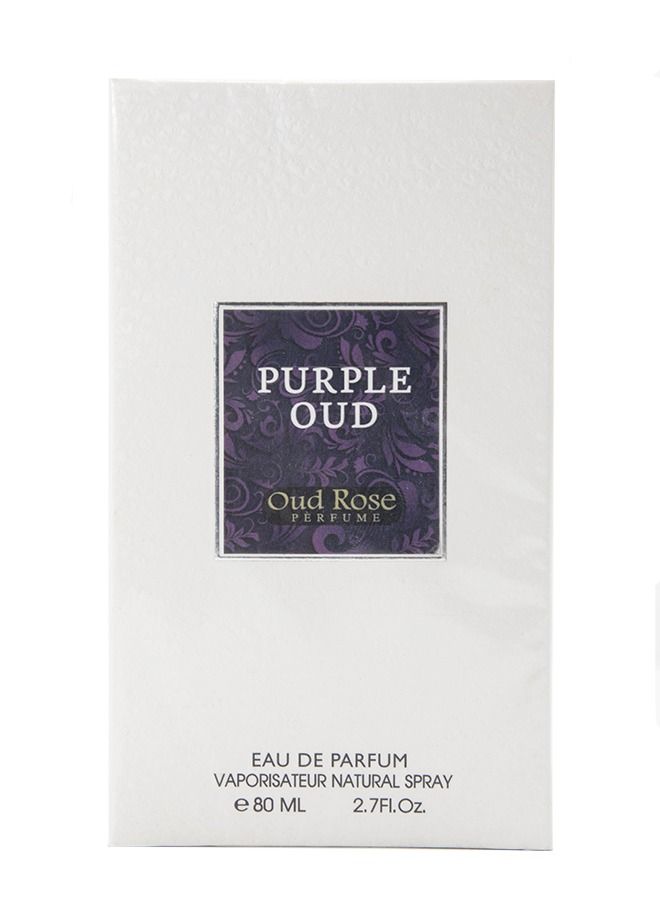 Oud Rose Perfumes Purple Oud For Unisex Eau De Parfum 80ml - Image 3