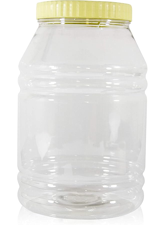Round SpiceJar/Pet Jar/Plastic Food Storage Jar 5000 ml Capacity