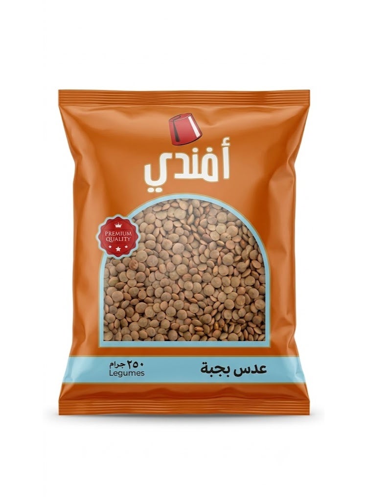 سعر ومواصفات أفندي عدس بجبة 250 جرام (Z73A16C683DA260B84C9CZ) على Noon EG