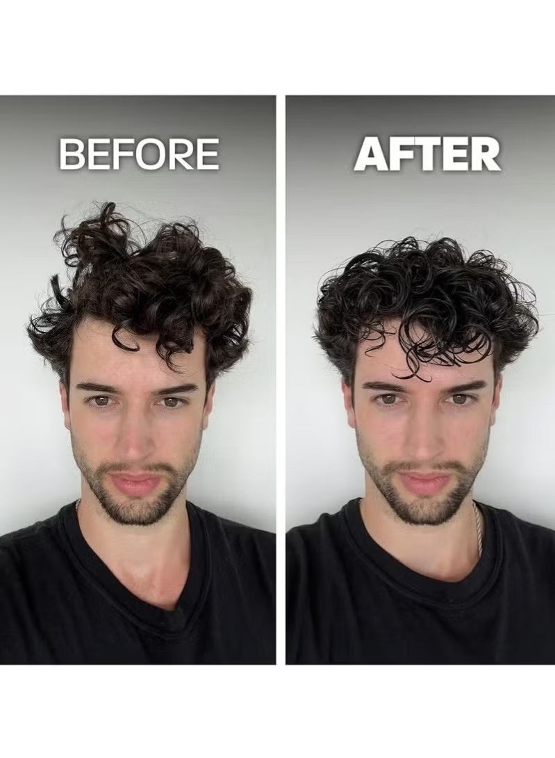 Based Leave-In Conditioner, Instant Frizz Control, Hydrates & Nourishes Hair, Premium Leave-In Conditioner for Men, Healthy Frizz-Free Hair in Minutes (6.8oz Pack of 1) - Image 3