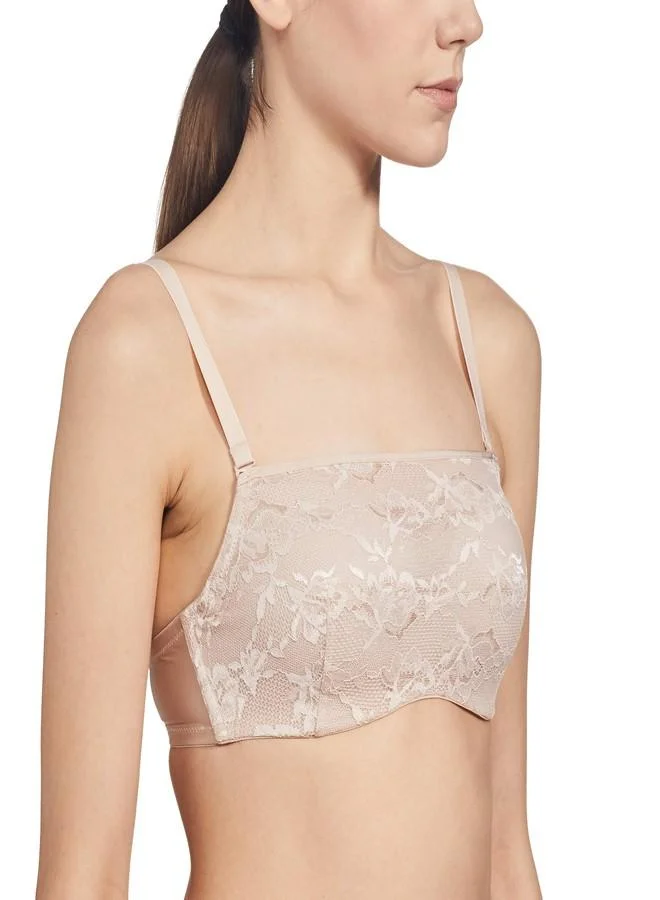 Triumph Triumph International Women's Balcony Padded Wired Bra (123I283_New Beige_34B)