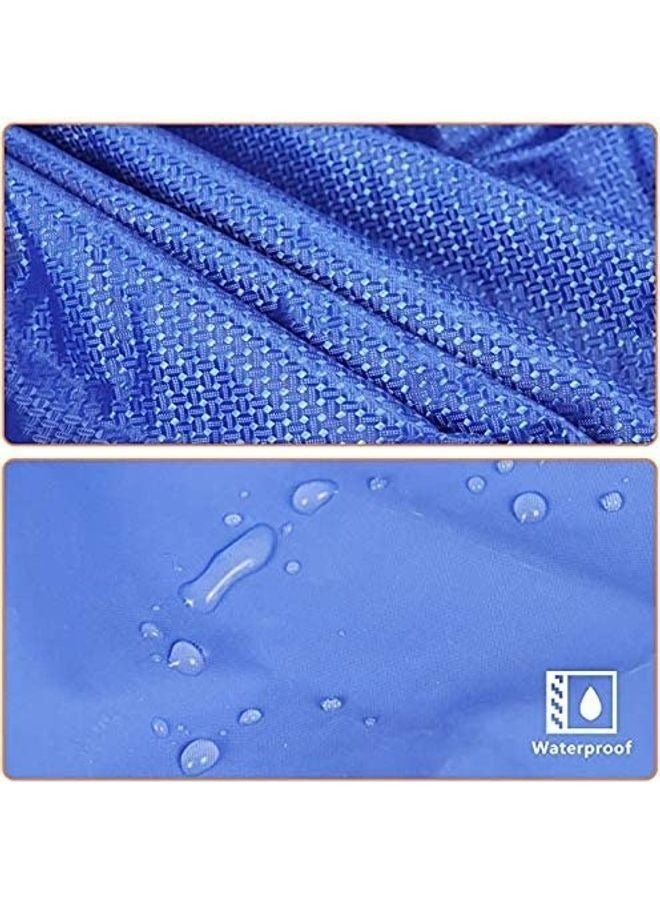 PEI  AN Waterproof Air Conditioner Cleaning Cover Blue  - Image 5