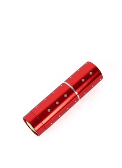 LUSTER An elegant small flashlight in the shape of a lipstick with a hanger, red  - Image 3