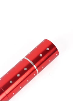LUSTER An elegant small flashlight in the shape of a lipstick with a hanger, red  - Image 2