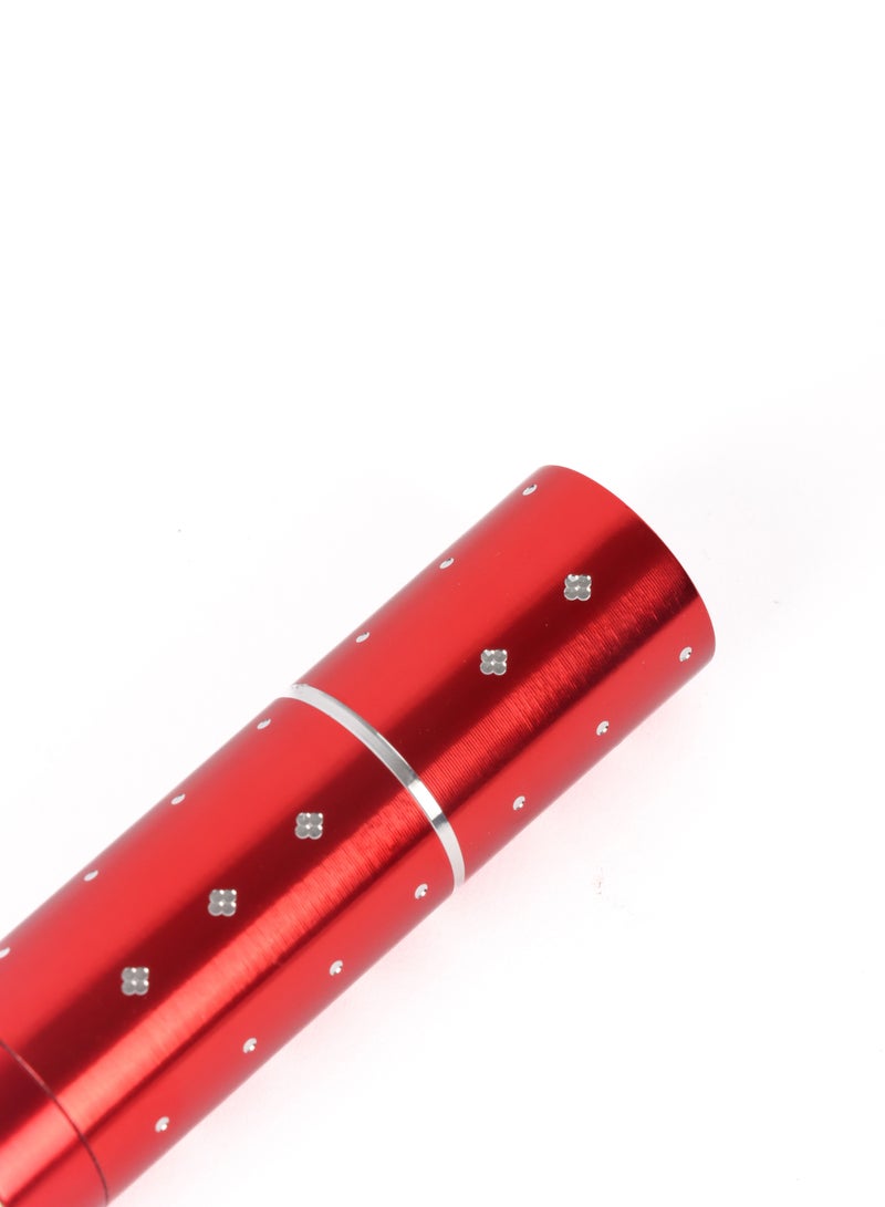 LUSTER An elegant small flashlight in the shape of a lipstick with a hanger, red - Image 2