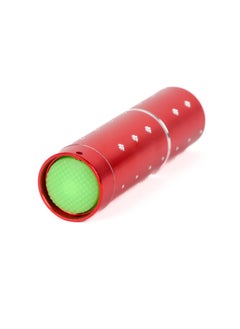 LUSTER An elegant small flashlight in the shape of a lipstick with a hanger, red  - Image 4