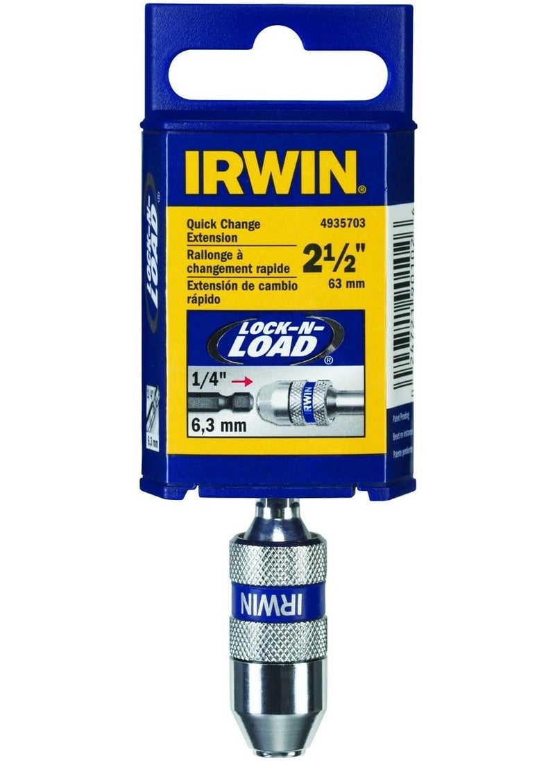 IRWIN Irwin Tools 2-1/2 Inch Speedbor Lock N' Load Quick Change Bit Holder (4935703)  - Image 2