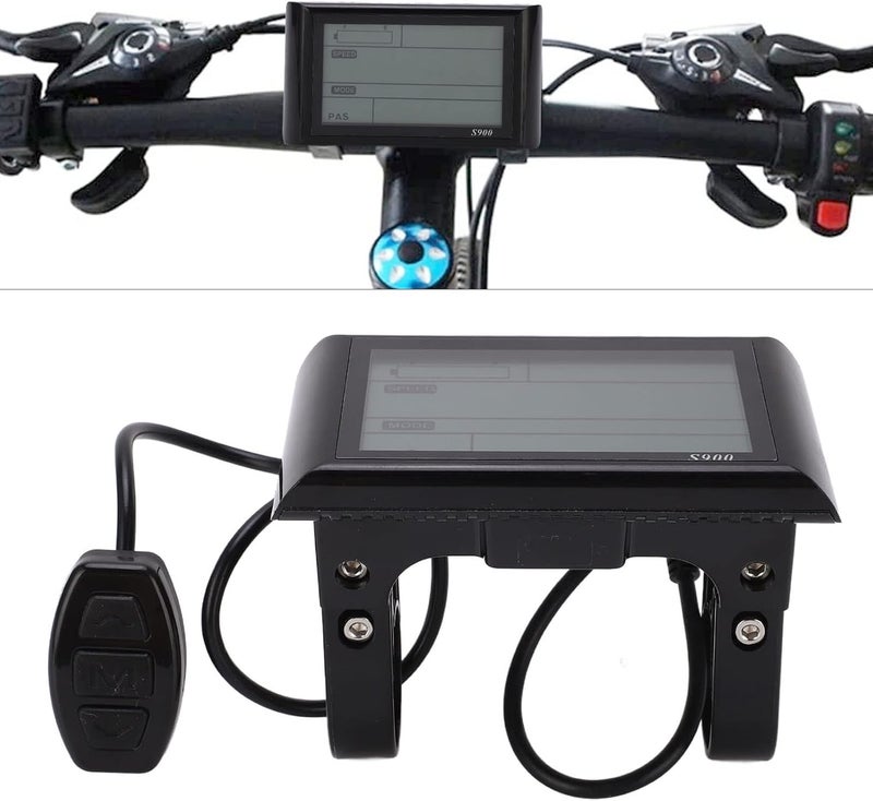 كلاراكو وحدة تحكم الدراجة الكهربائية بشاشة LCD لأجزاء الدراجة الكهربائية ecotric 48 فولت ومقياس s900 وملحقات تعديل الدراجة الكهربائية وترقية الطاقة rad sw 36 فولت sw900 عالمي مع رقمي - Image 3