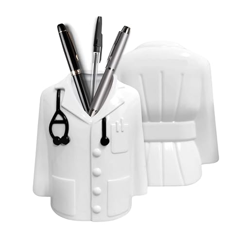 OFIXO Doctor Coat Pen Stand - Ideal for Doctors, Surgeons, Medical Professionals, Offices, Homes, and Medical Students - Pencil and Pen Holder - Image 1