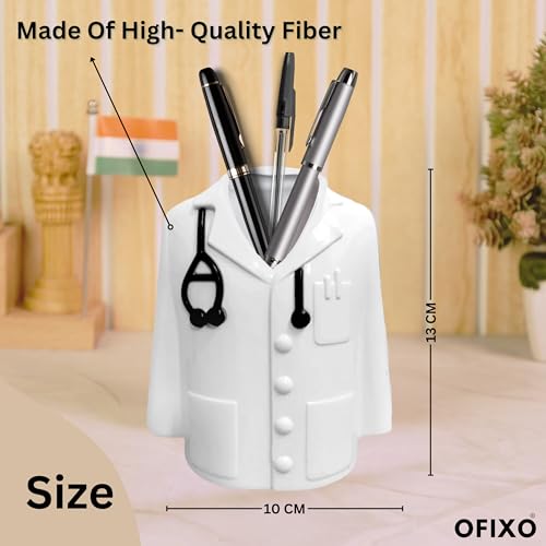 OFIXO Doctor Coat Pen Stand - Ideal for Doctors, Surgeons, Medical Professionals, Offices, Homes, and Medical Students - Pencil and Pen Holder - Image 2