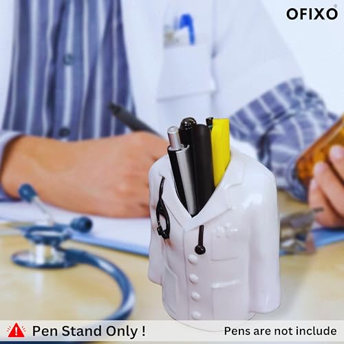 OFIXO Doctor Coat Pen Stand - Ideal for Doctors, Surgeons, Medical Professionals, Offices, Homes, and Medical Students - Pencil and Pen Holder - Image 4