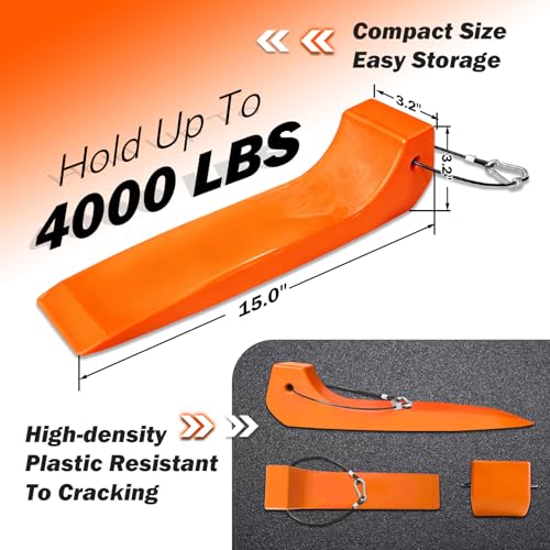 YATOINTO Tire Skates for Car Haulers Flat Beds Wreckers and Rollback Carriers, 4 Pack - Image 2