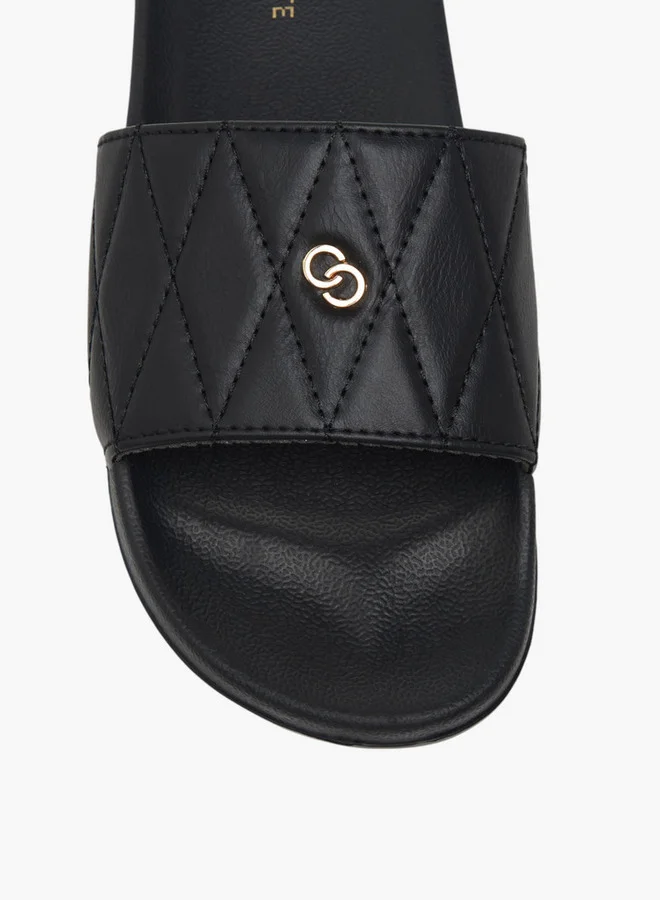 Celeste Women's Quilted Slip-On Slides