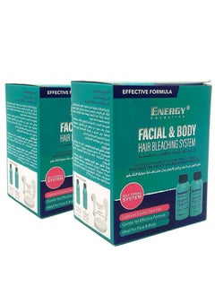 ENERGY COSMETICS Energy Cosmetics Facial and Body Hair Bleaching System - 2 pcs  - Image 1