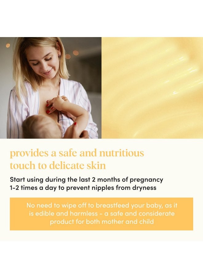 Lhamour 100% Natural Nipple Butter for Breastfeeding Moms, Soothing Nipple Cream with Beef Tallow, Coconut & Olive Oils, Beeswax, Safe for Baby, Relief for Dry & Cracked Skin, Pre/Postnatal Balm, 1 oz - Image 3