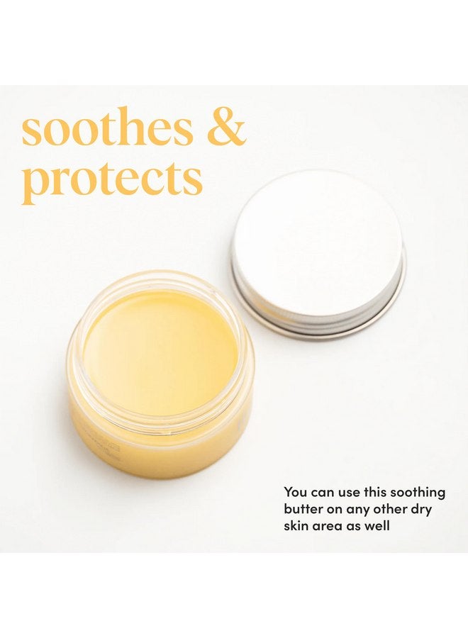 Lhamour 100% Natural Nipple Butter for Breastfeeding Moms, Soothing Nipple Cream with Beef Tallow, Coconut & Olive Oils, Beeswax, Safe for Baby, Relief for Dry & Cracked Skin, Pre/Postnatal Balm, 1 oz - Image 2